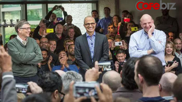 Satya Nadella, thuyền trưởng hồi sinh con tàu Microsoft: Thay đổi hướng đi của con tàu chỉ có thể thực hiện được bằng cách thay đổi văn hóa từ bên trong - Ảnh 2. Satya Nadella, thuyền trưởng hồi sinh con tàu Microsoft: Thay đổi hướng đi của con tàu chỉ có thể thực hiện được bằng cách thay đổi văn hóa từ bên trong - Ảnh 2.